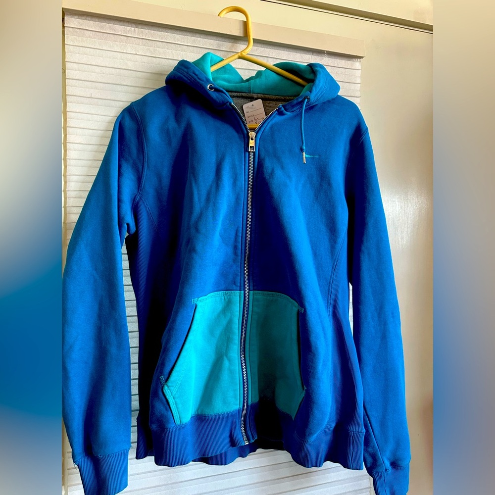 Women’s Blue Hoodie Jacket
Large